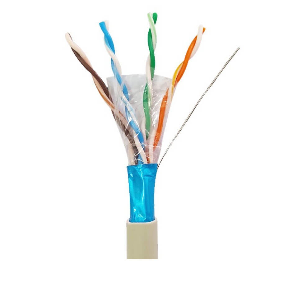 Cáp mạng VCOM CAT6 FTP vỏ PE thùng 305m (L623005)